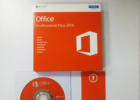 Escritório multilingue 2016 da língua do software original de Microsoft Office pro mais a chave da licença