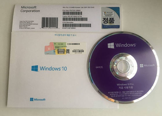 Autocolante COA original do sistema operativo Microsoft Windows 7 Pro OEM